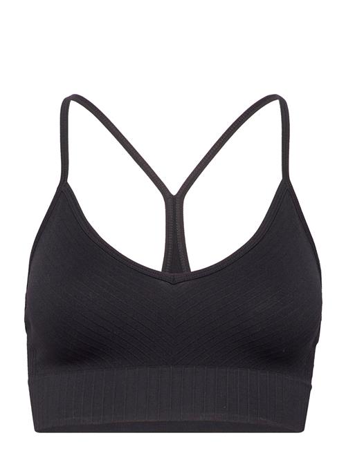 Casall Seamless Graphical Rib Sports Top Casall Black