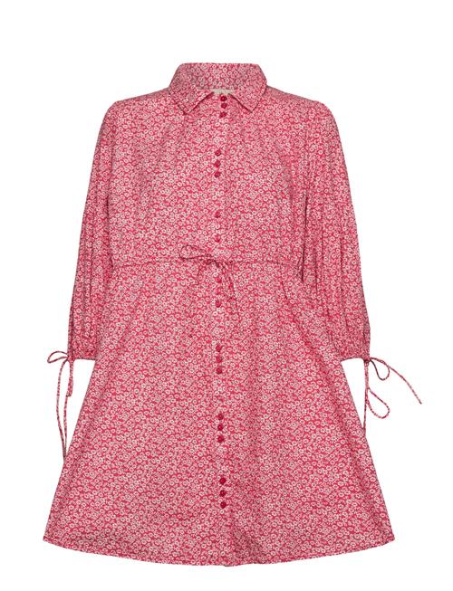 Poplin Mini Dress By Ti Mo Red