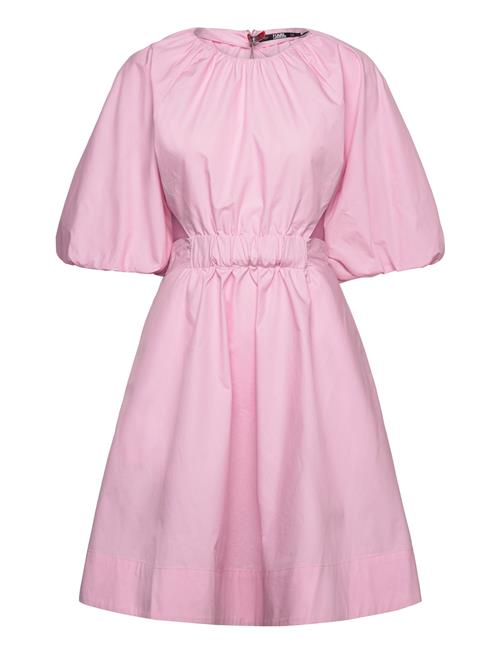 Karl Lagerfeld A-Line Puff Sleeve Dress Karl Lagerfeld Pink