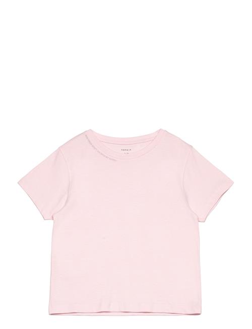 Nkflomster Ss Short Loose Top Name It Pink