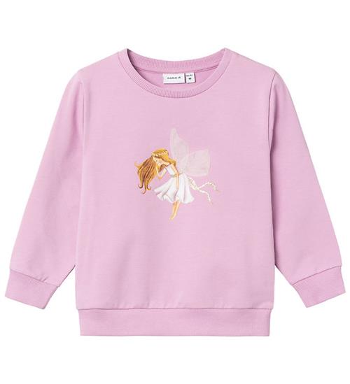 Name It Name It Sweatshirt - NmfLulla - Pastel Lavender