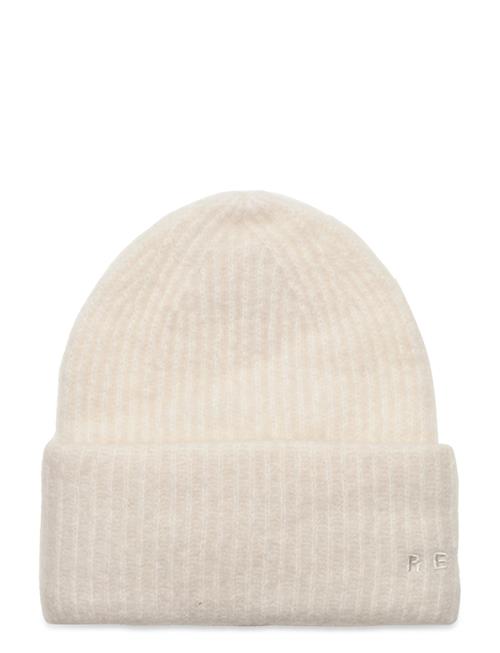 REMAIN Birger Christensen Beanie Brushed Jacquard REMAIN Birger Christensen Cream