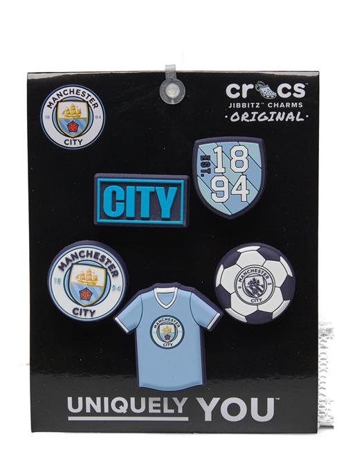 Se Crocs Manchester City 5Pck Crocs Blue ved Booztlet