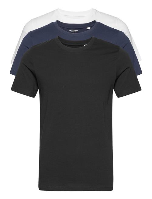 Jack & Jones Jjeorganic Basic Tee Ss O-Ne 3Pk Mp Noos Jack & J S Black