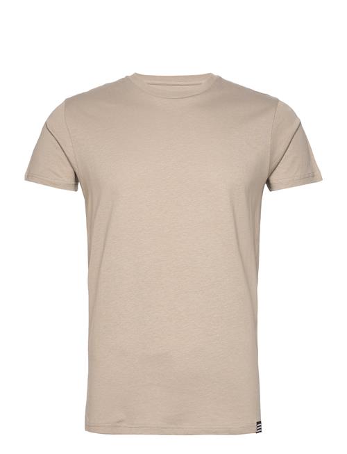 Se Mads Nørgaard Organic Thor Tee Mads Nørgaard Beige ved Booztlet