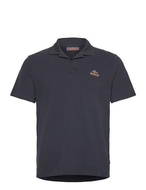 Morris Resort Piqué Shirt Morris Navy