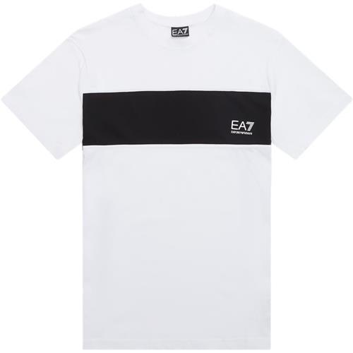 Se Ea7 6dpt47 Ea7 T-shirt Hvid ved Quint