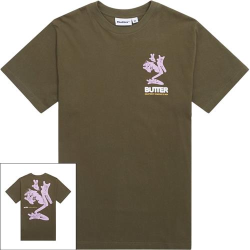 Se Butter Goods Amphibian Tee Army ved Quint