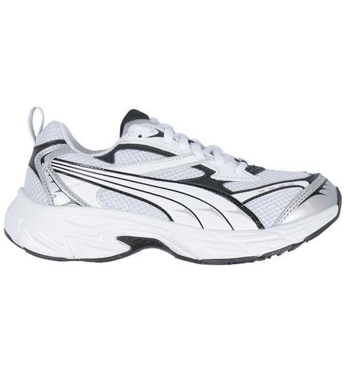 Puma Puma Sko - Morphic Base Jr - Feather Gray/Sort