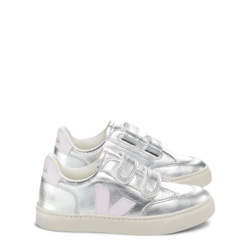 Se Veja V-12 Sneakere Silver Lassi | Sølv | 23 EU ved Babyshop