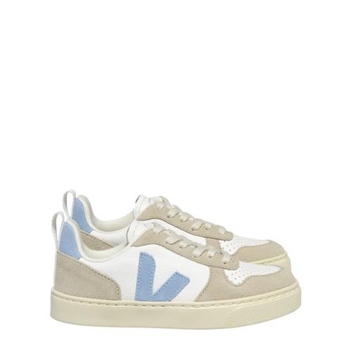 Se Veja V-10 Sneakere Extra White Steel Almond | Hvid | 33 EU ved Babyshop