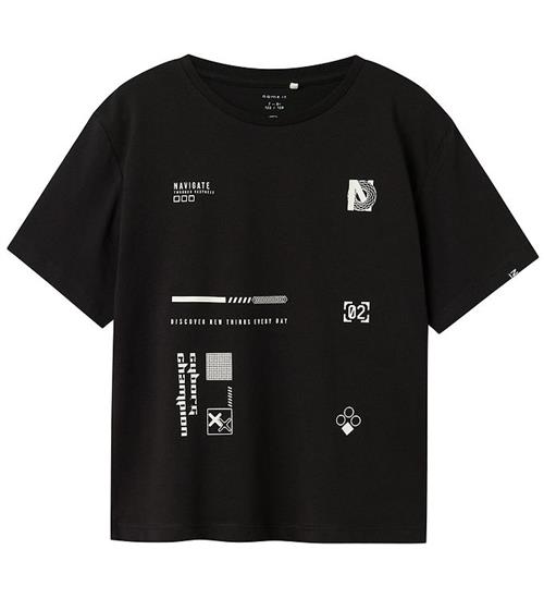 Name It Name It T-shirt - NkmLisune - Sort