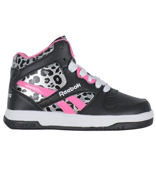 Se Heelys Heelys X Reebok Rullesko - BB 4500 Mid - Black/True Pink/Leo ved KidsWorld