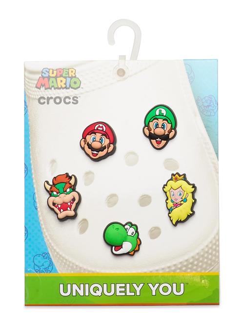 Se Crocs Super Mario 5 Pack Crocs Patterned ved Booztlet