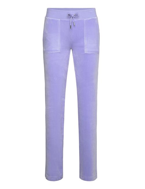 Juicy Couture Del Ray Classic Velour Pant Pocket Design Beach Sand Juicy Couture Purple