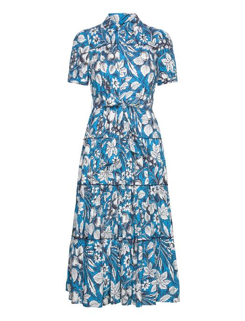 Diane von Furstenberg Dvf Queena Dress Diane Von Furstenberg Blue