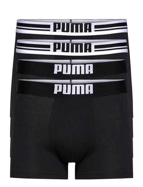 PUMA Puma Placed Logo Boxer 4P Ecom PUMA Black