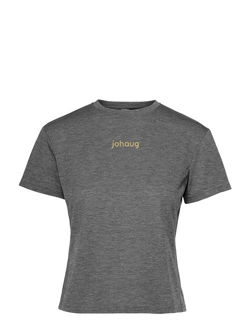 Se Johaug Aerial Woolmix Tee 2.0 Johaug Grey ved Booztlet