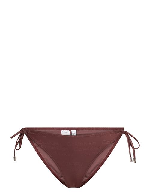 Calvin Klein String Side Tie Calvin Klein Brown