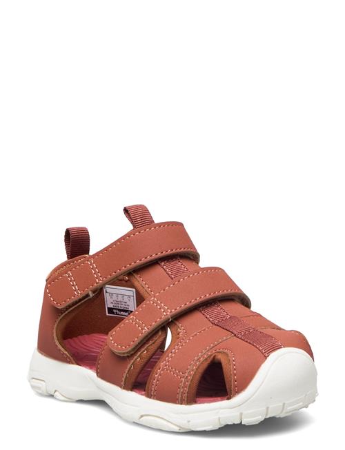 Se Hummel Sandal Velcro Infant Hummel Orange ved Booztlet