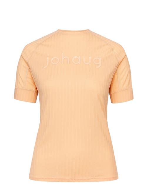 Se Johaug Rib Tech Tee Johaug Orange ved Booztlet