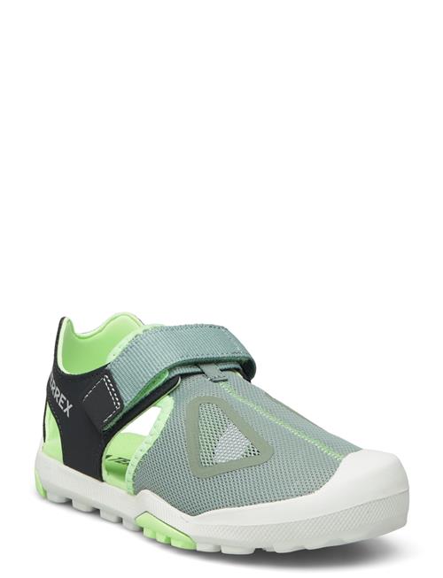 Se adidas Performance Terrex Captain Toey 2.0 K Adidas Performance Green ved Booztlet