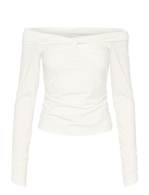 Gestuz Inaragz Ls Knot Blouse Gestuz White