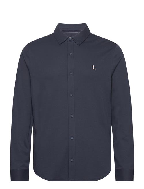 Original Penguin Ls Button Front Shir Original Penguin Navy