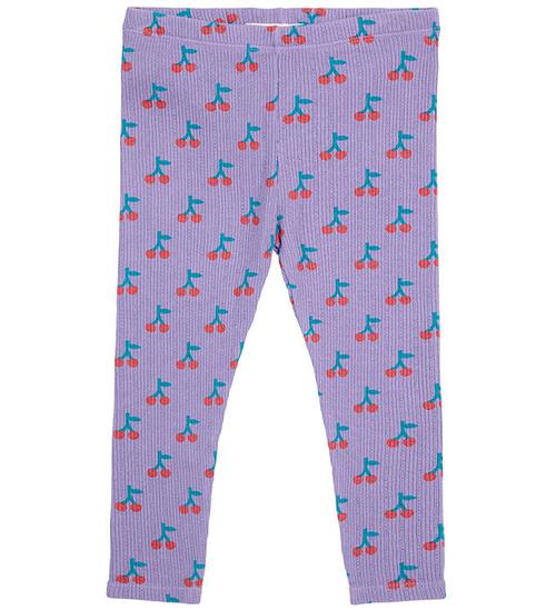 Bobo Choses Bobo Choses Leggings - Rib - Cherry - Lilla