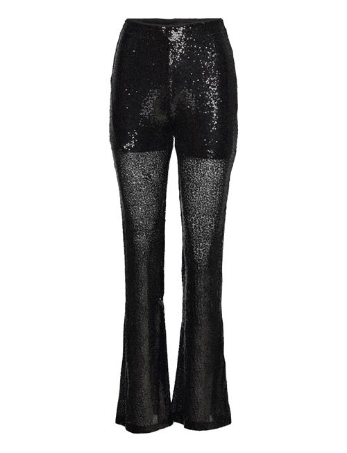 Vila Visequins Flared Hw Pants /Ka Vila Black