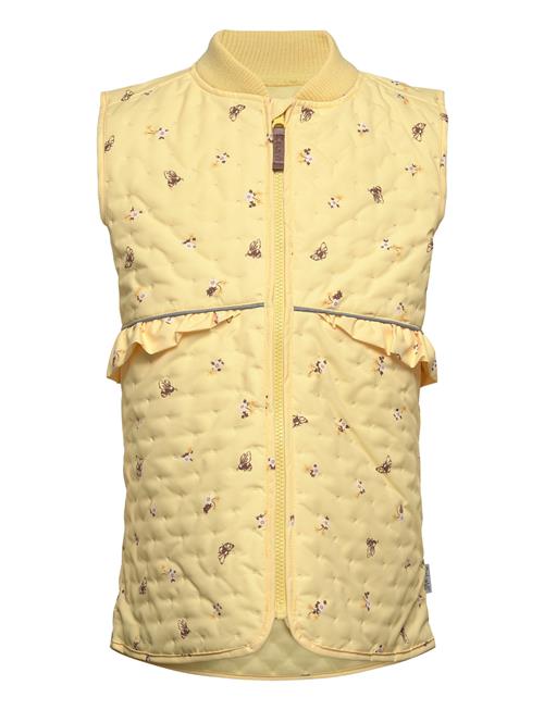 Se CeLaVi Thermal Vest - Girls CeLaVi Yellow ved Booztlet