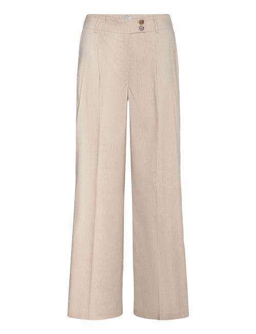 D6Zach Linen Wide Leg Pants Dante6 Beige