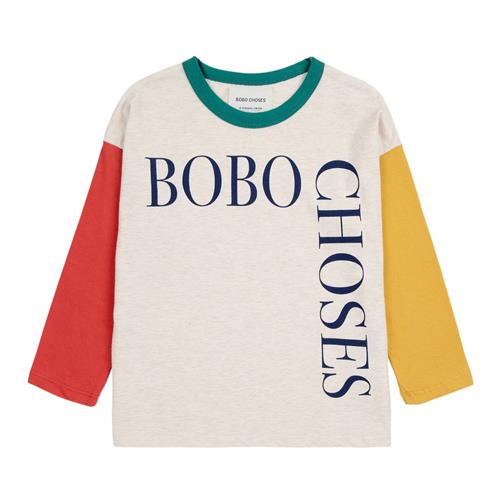 Bobo Choses Bobo Choses Kontrastfarvet Langærmet T-shirt Multifarvet |  | 8-9 years