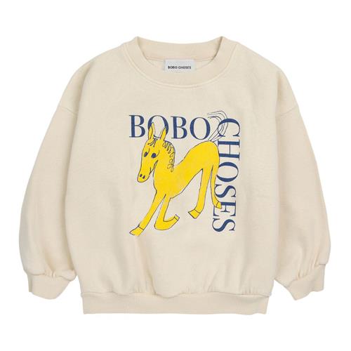 Bobo Choses Wonder Horse Sweatshirt Naturhvid | Hvid | 10-11 years