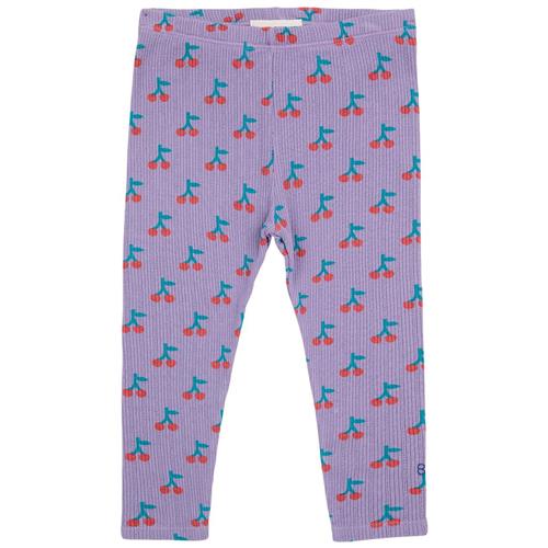 Se Bobo Choses Cherry Mønstrete Baby-leggings Lilla | Lilla | 9 months ved Babyshop