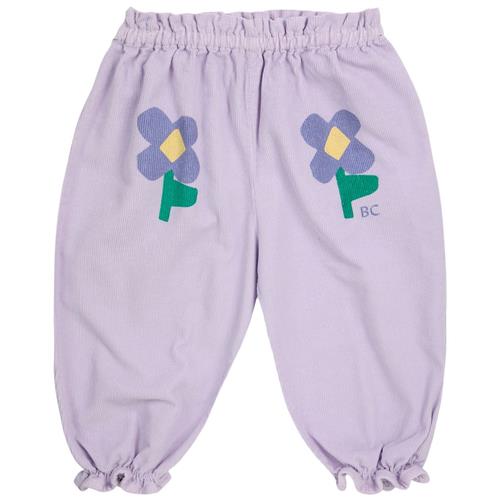 Se Bobo Choses Pansy Flowers Babybukser Lavendel | Lilla | 24 months ved Babyshop