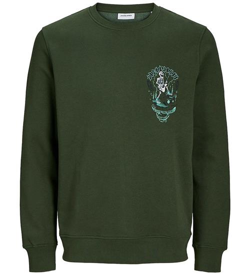 Jack & Jones Jack & Jones Sweatshirt - JjsKull - Kombu Green/Small