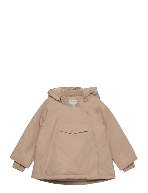 Se Mini A Ture Wang Fleece Lined Winter Jacket. Grs Mini A Ture Beige ved Booztlet