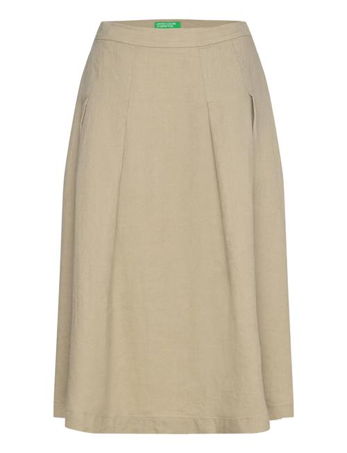 United Colors of Benetton Skirt United Colors Of Benetton Khaki