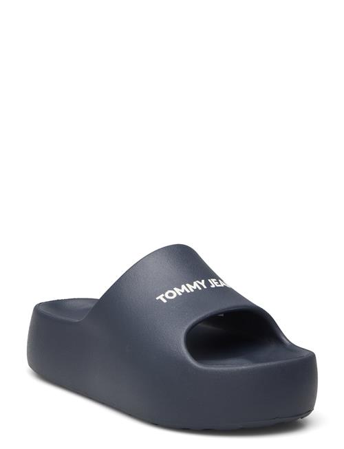 Tommy Hilfiger Tjw Chunky Flatform Slide Tommy Hilfiger Blue