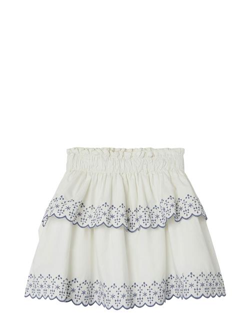 LMTD Nlfhyndi Short Skirt LMTD White