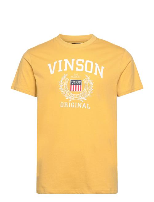 VINSON Kaiser Reg Sj Vin M Tee VINSON Yellow