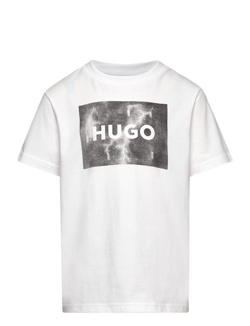 Hugo Kids Short Sleeves Tee-Shirt Hugo Kids White