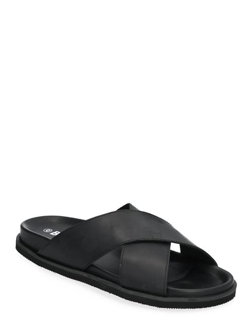 Bialeonardo Cross Slide Nubuck Bianco Black