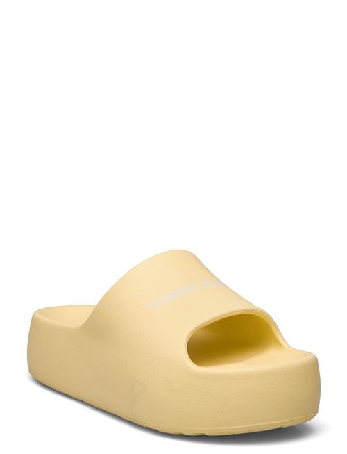 Tommy Hilfiger Tjw Chunky Flatform Slide Tommy Hilfiger Yellow