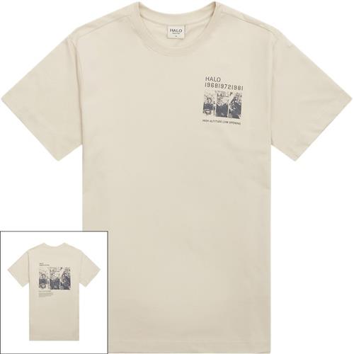 Se Halo Map T-shirt Oyster Gray ved Quint