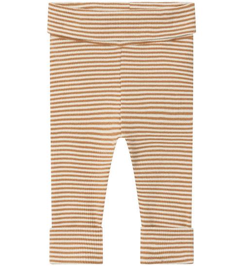 Name It Leggings - NbnBerro - Rib - Almond