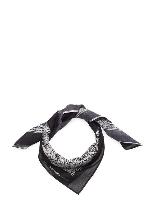 Mads Nørgaard Soft Cotton Self Scarf Mads Nørgaard Black