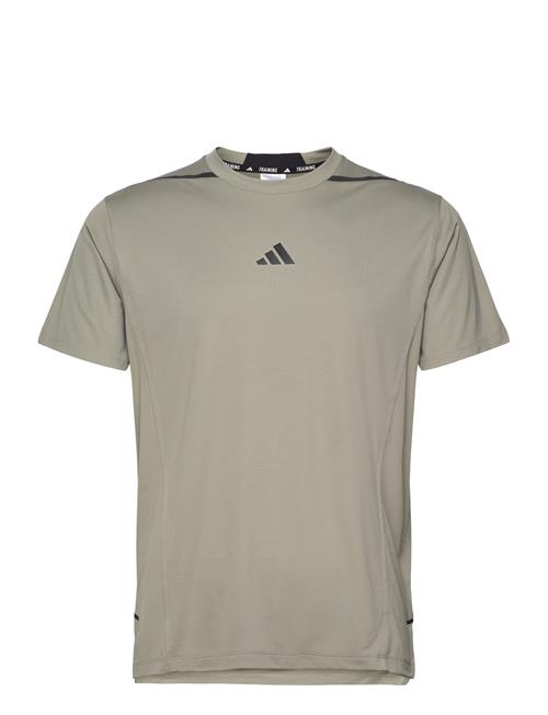 Se adidas Performance D4T Adistwo Tee Adidas Performance Green ved Booztlet