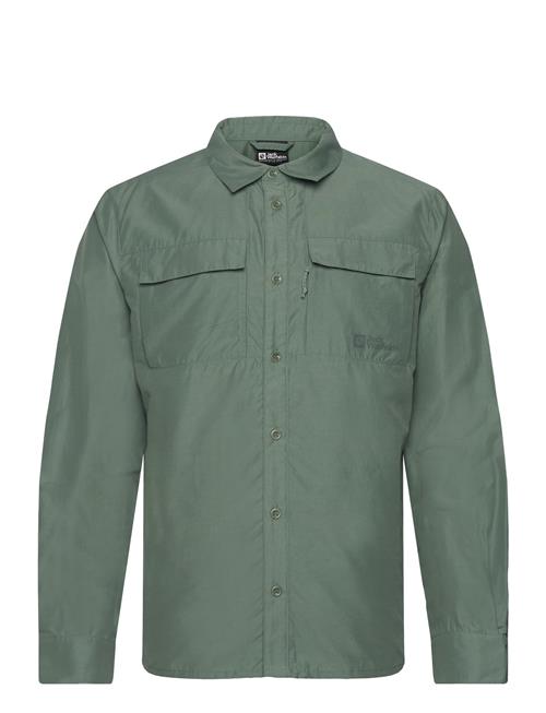 Jack Wolfskin Barrier L/S Shirt M Jack Wolfskin Green